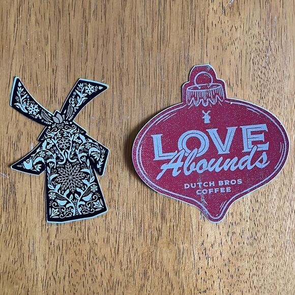 NEW BUNDLE OF FIVE DUTCH BROS COLLECTIBLE STICKERS - Picture 5 of 6